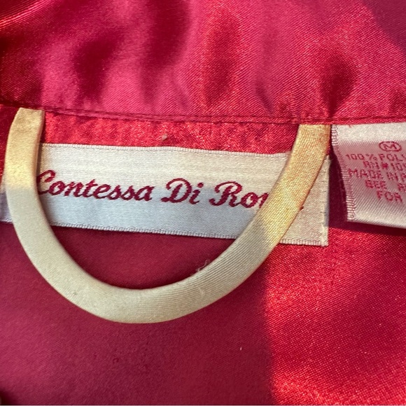 Vintage Contessa Di Roma Vintage Maxi Robe size medium - Picture 7 of 9
